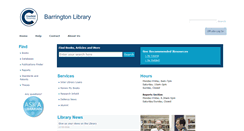 Desktop Screenshot of barrington.cranfield.ac.uk