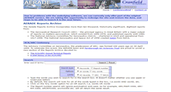 Desktop Screenshot of aerade.cranfield.ac.uk