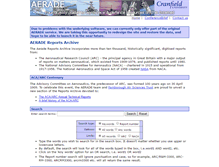 Tablet Screenshot of aerade.cranfield.ac.uk